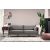 Design 3 személyes kanapé Laisha 217 cm szürke