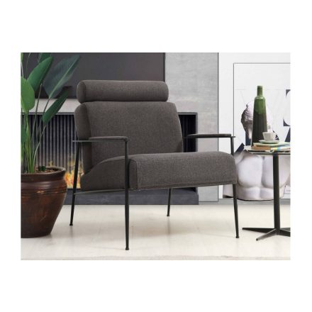 Design szék Zahina szürke
