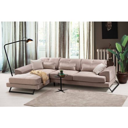 Design sarokkanapé Heimana 308 cm bézs - bal oldalas