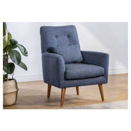 Design fotel Saleema sötétkék