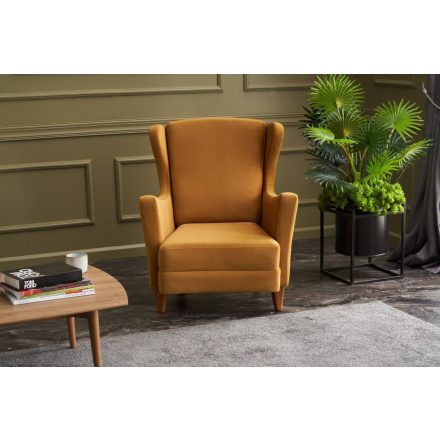 Design fotel Wilfreda arany