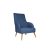 Design fotel Jadine kék