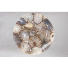 Design kisasztal Tristen I 35 cm kék achát 