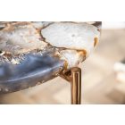 Design kisasztal Tristen I 35 cm kék achát 