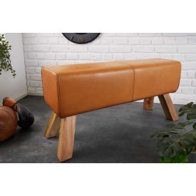 Design ülőpad Horse 100 cm konyak