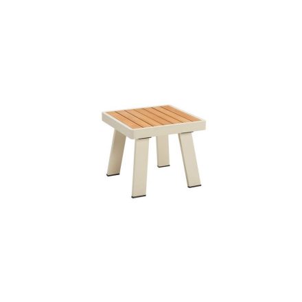 Kerti asztal HIGOLD Nofi 45 cm bézs