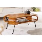 Design dohányzóasztal Lorelei 100 cm sheesham