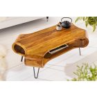 Design dohányzóasztal Lorelei 100 cm sheesham