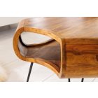 Design dohányzóasztal Lorelei 100 cm sheesham