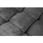 Design puff Adan 80 cm szürke bársony