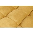 Design puff Adan 80 cm mustársárga bársony