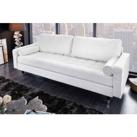 Design ülőgarnitúra Adan 220 cm fehér