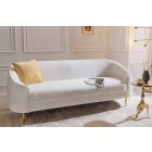 Design ülőgarnitúra Maali 205 cm fehér bouclé