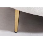 Design ülőgarnitúra Maali 205 cm fehér bouclé