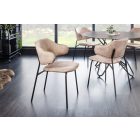 Design étkezőszék Takuya pezsgő bársony