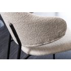 Design étkezőszék Takuya világos szürkésbarna (greige)