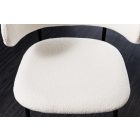 Design étkezőszék Takuya fehér / fekete