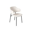 Design étkezőszék Takuya fehér / fekete