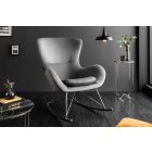 Design hintaszék Sweden II szürke bársony