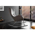 Design hintaszék Sweden II szürke bársony