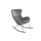 Design hintaszék Sweden II szürke bársony