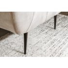 Design fotel Nikolai pezsgő bársony