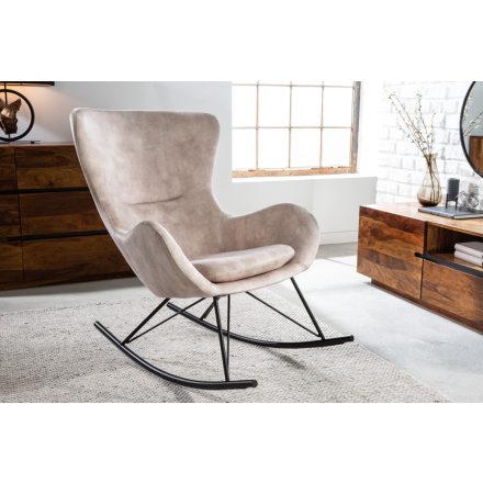 Design hintaszék Sweden pezsgő bársony