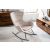 Design hintaszék Sweden pezsgő bársony