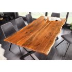 Design étkezőasztal Massive X 180 cm akác