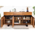 Dizájn komód Massive 160 cm akác honey