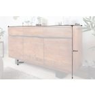 Dizájn komód Massive 160 cm akác honey