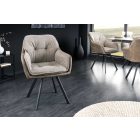 Design forgószék Joe vintage taupe