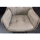 Design forgószék Joe vintage taupe