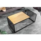 Design dohányzóasztal Haines 100 cm vad tölgy utánzata