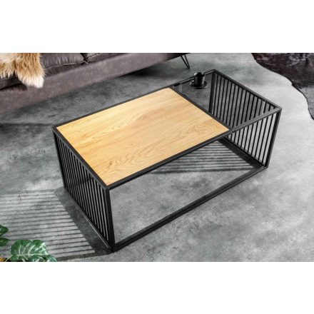 Design dohányzóasztal Haines 100 cm vad tölgy utánzata