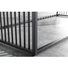 Design dohányzóasztal Haines 100 cm vad tölgy utánzata