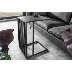 Design oldalsó asztal Haines 43 cm márvány utánzata