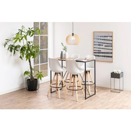 Design bárasztal Maille 120 cm vad tölgy