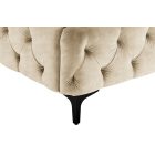 Design ágy Rococo 180 x 200 cm pezsgő bársony