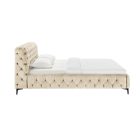 Design ágy Rococo 180 x 200 cm pezsgő bársony