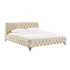 Design ágy Rococo 180 x 200 cm pezsgő bársony