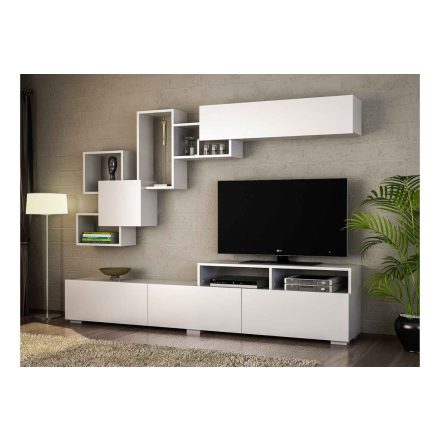 Design TV szekrény szett Ikaia fehér
