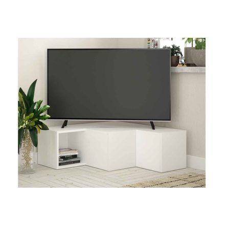 Design TV asztal Laksha 90 cm fehér