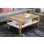 Design dohányzóasztal Radhika 90 cm tölgy utánzata