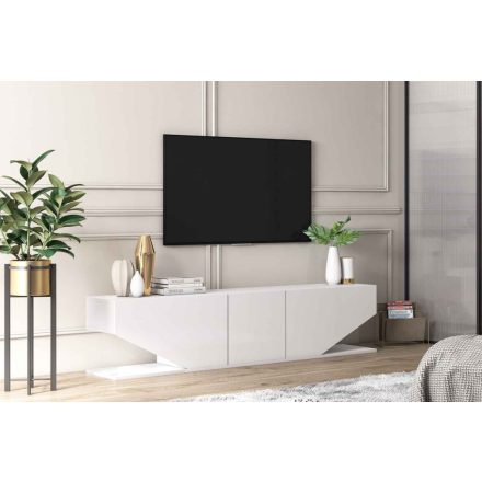 Design TV asztal Gagenia 180 cm fehér