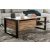 Design dohányzóasztal Paresh 105 cm fenyő