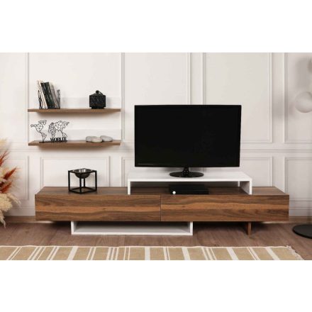 Design TV szekrény szett Freya teak