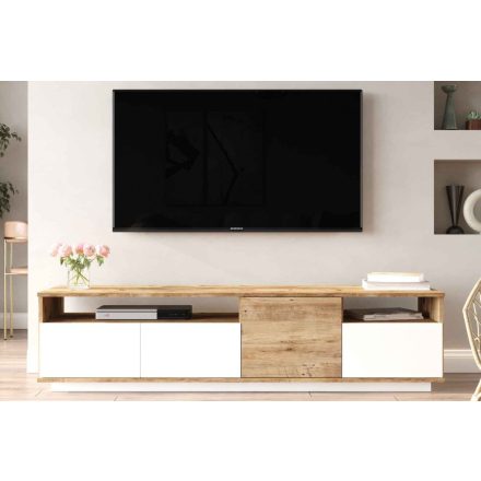 Design TV asztal Belisario II 180 cm fehér