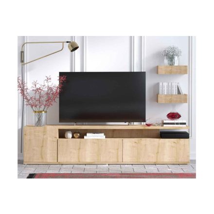 Design TV szekrény szett Baruna tölgy utánzata