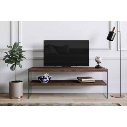 Design TV asztal Dalida 120 cm dió utánzata